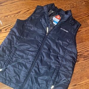 Columbia black winter vest